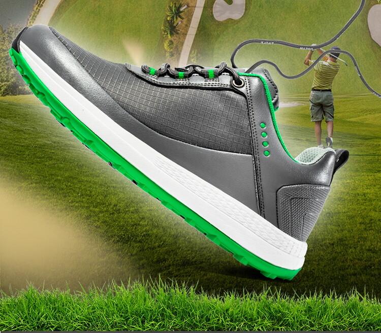 Product Introduction of 2024 Spring Autumn Golf Shoes Men Professional Golf Wears Breathable Spikeless Golfers Sneakers Anti Slip Walking Footwears 5