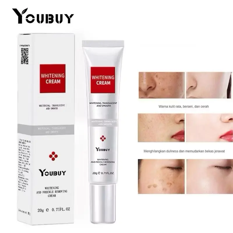 YOUBUY Whitening Freckle Cream Remove Dark Spots AntiFreckle Niacinamide Pelembab Flek Wajah Bintik Hitam
