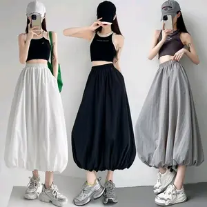 RHAINA ROK BALON|| Maxi panjang rok balon terbaru rok ootd rok wanita rok keren rok viral terlaris/fashion muslim/rok cantik Hitam/