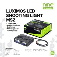 Gambar LUXIMOS Lampu Tembak Slim Cahaya Biled 32W Putih Kuning Grill Mobil Motor Devil 2 Mata Tembus Hujan Kabut MS2 - NINE - Blue dari Nine Autoseries Surabaya Kab. Sidoarjo 1 Tokopedia