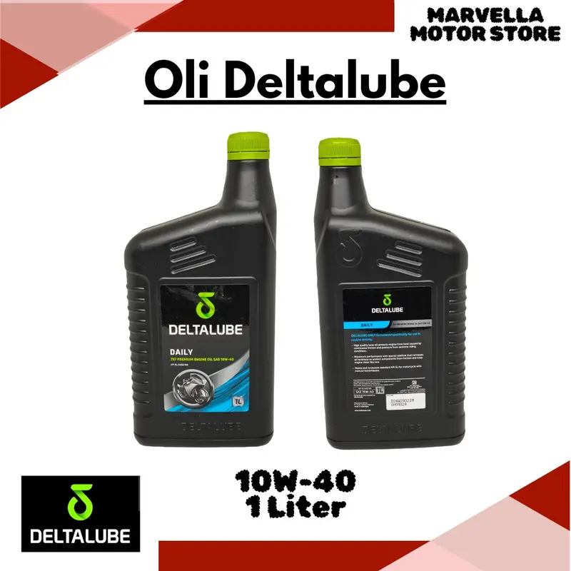 Oli Motor Deltalube Daily 1 Liter 10W-40 Oli Motor Deltalube 1000ml 1