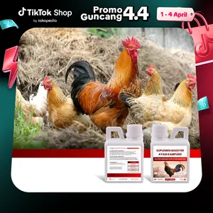COD SUPLEMEN BOOSTER AYAM KAMPUNG PONJAWI 500 ML - SOC, NOC 100% Organik, Penambah Nafsu Makan, Suplemen, Nutrisi, Vitamin Ayam, Booster, Penggemuk Ayam.