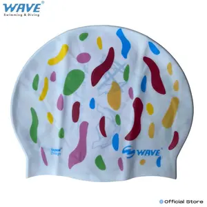 Topi Renang Wave Topi Biru 4605 - Tahan Air