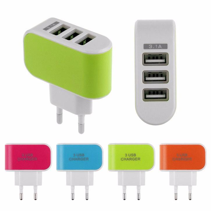 CỐC SẠC 3 CỔNG USB.......