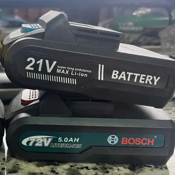 Pin máy khoan 26v, 36v, 21v, 48V, 72V 5 cell CHÂN PIN 22MM - dùng cho máy makita, dewalt 36V 10 ly 7