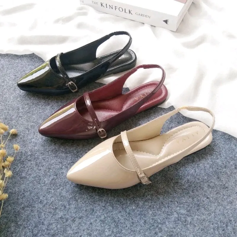 ALIYA - RENATA Sandal Flat Mules Wanita