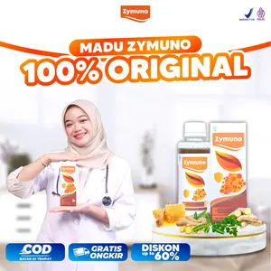 MADU ZYMUNO 1 botol @200ml - HALAL, BPOM, 100% ORIGINAL GARANSI UANG KEMBALI Honey Syrup Sirup