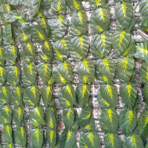 AVELA Rumput Dinding Sintetis Dekorasi Dinding Rambat Pagar 3 Meter x 1 Meter Premium RUMPUT-3-M Hijau Cafe