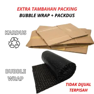 EXTRA TAMBAHAN PACKING BUBBLE WRAP / PACKDUS BOX KEMASAN