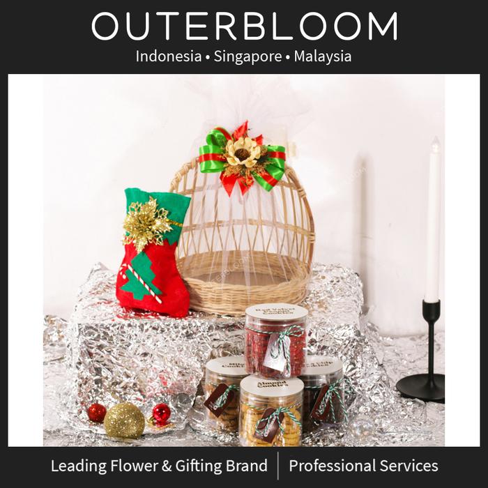 Gambar Hampers Natal - Outerbloom Golden Christmas Hampers - Parcel Natal Mewah dari Outerbloom Kota Administrasi Jakarta Selatan Tokopedia