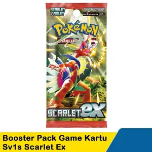 Pokémon Booster Pack Game Kartu Sv1s Scarlet Ex TCG