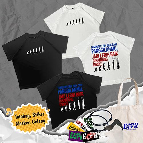 [Croptop Version] Kaos Croptop Tmbuh Lebih Baik Cotton Combed 1