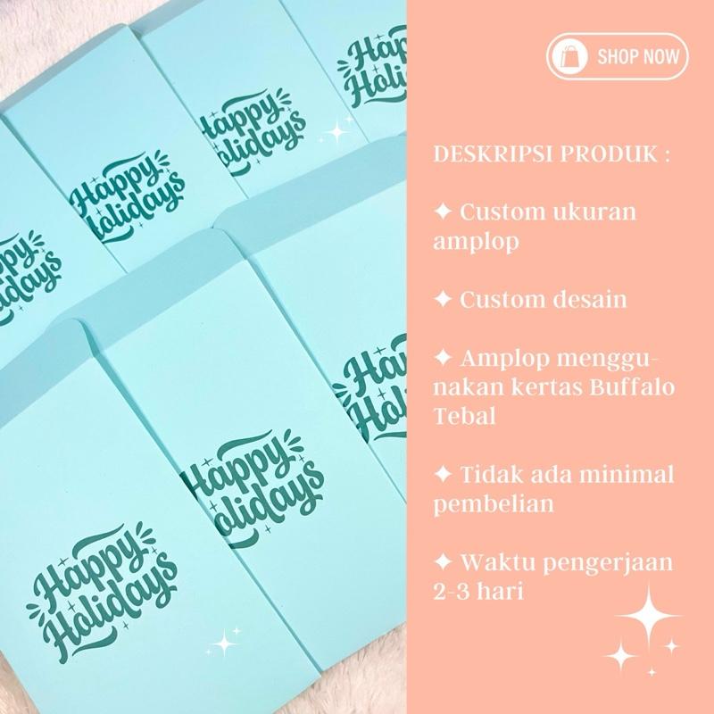 Product Introduction of Custom Amplop Warna Warni | Amplop Kertas Buffalo Tebal 18