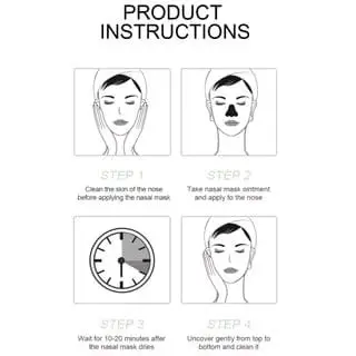 Masker Charcoal Peel Off Sadoer untuk Menghilangkan Blackheads dan Komedo - Perawatan Hidung Anti Komedo Treatment 7