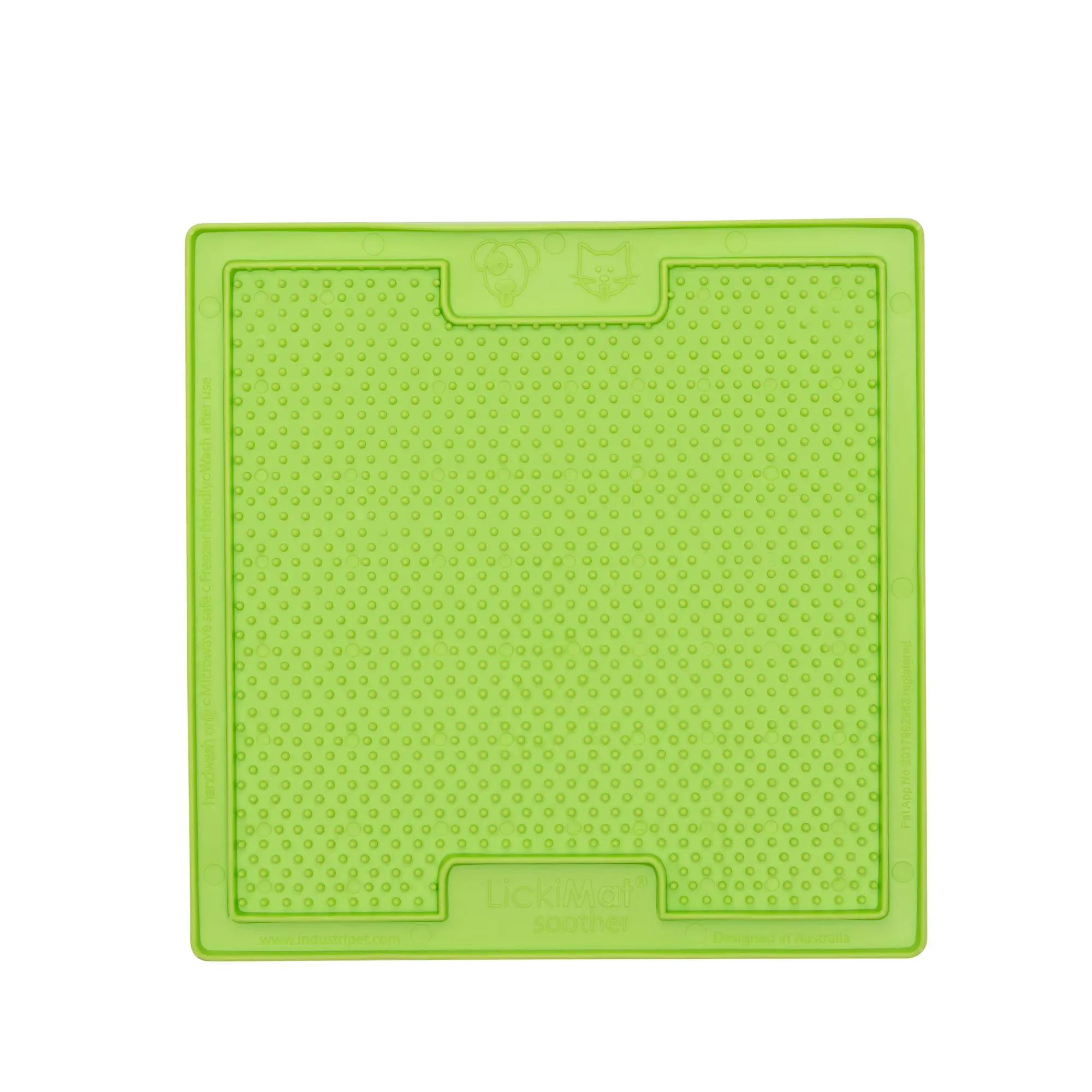 LickiMat Classic Soother Slow Feeder Mat | Lick Mat, Anti-Bloat & Slow Feeding Mats, Bowls & Plate For Dogs & Cats