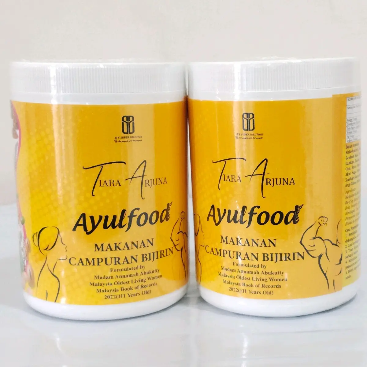 TIARA ARJUNA AYUL FOOD MAKANAN CAMPURAN BIJIRIN PROBIOTIK DAN PREBIOTIK Rice Self Meal Oatmeal Porridge Fiber Minuman