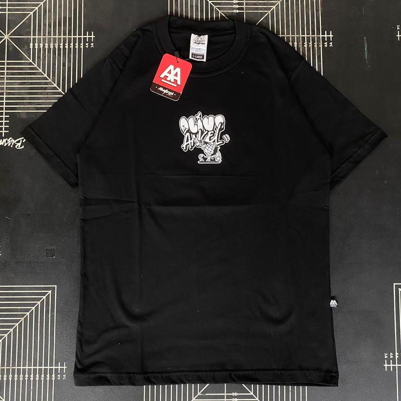 Kaos Trippy Happiness Pot Weed 420 Original Alive Angel Goodness Full Tag Label Tshirt Distro Pria & Wanita Katun Combad 30s Warna Hitam Lengan Pendek Bootleg Baju Oblong Unisex Art Graffiti Mural Aesthetic 2