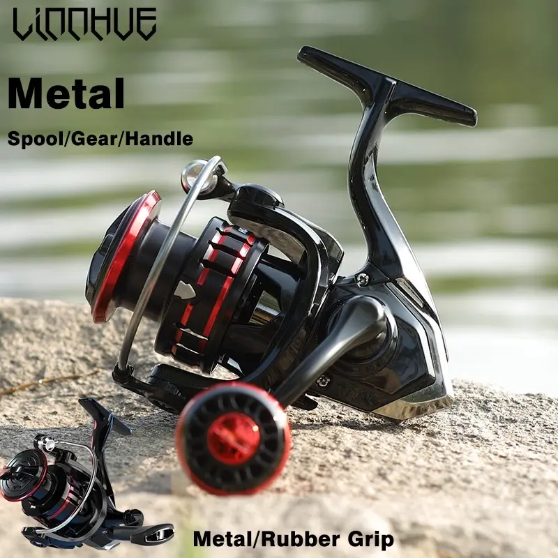 Alat Gulungan Pancing HQ 1000~7000 reel Pancing Beban Drag 20kg Handle Metal Ball Spool 1
