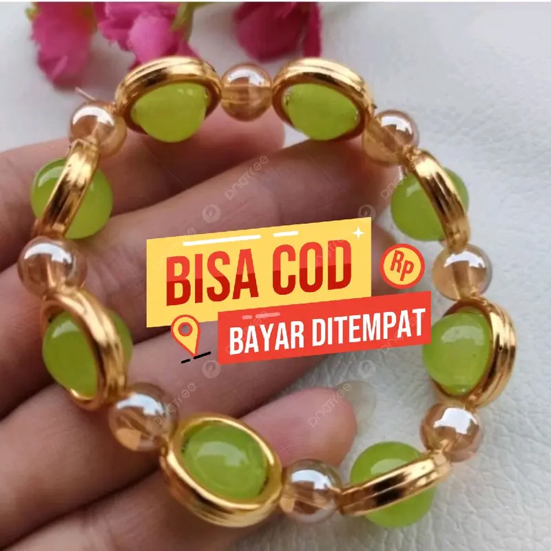 Gelang giok sintesis Gelang ring bulat Gelang murah Gelang Tangan 1