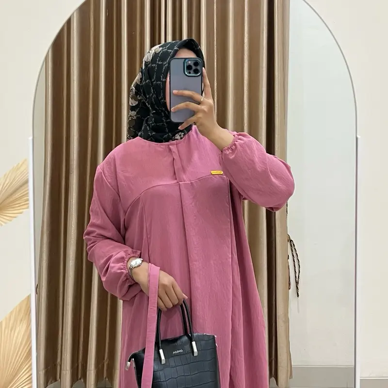 Abaya Elsira SET HIJAB // free Bross// Busui Friendly 8