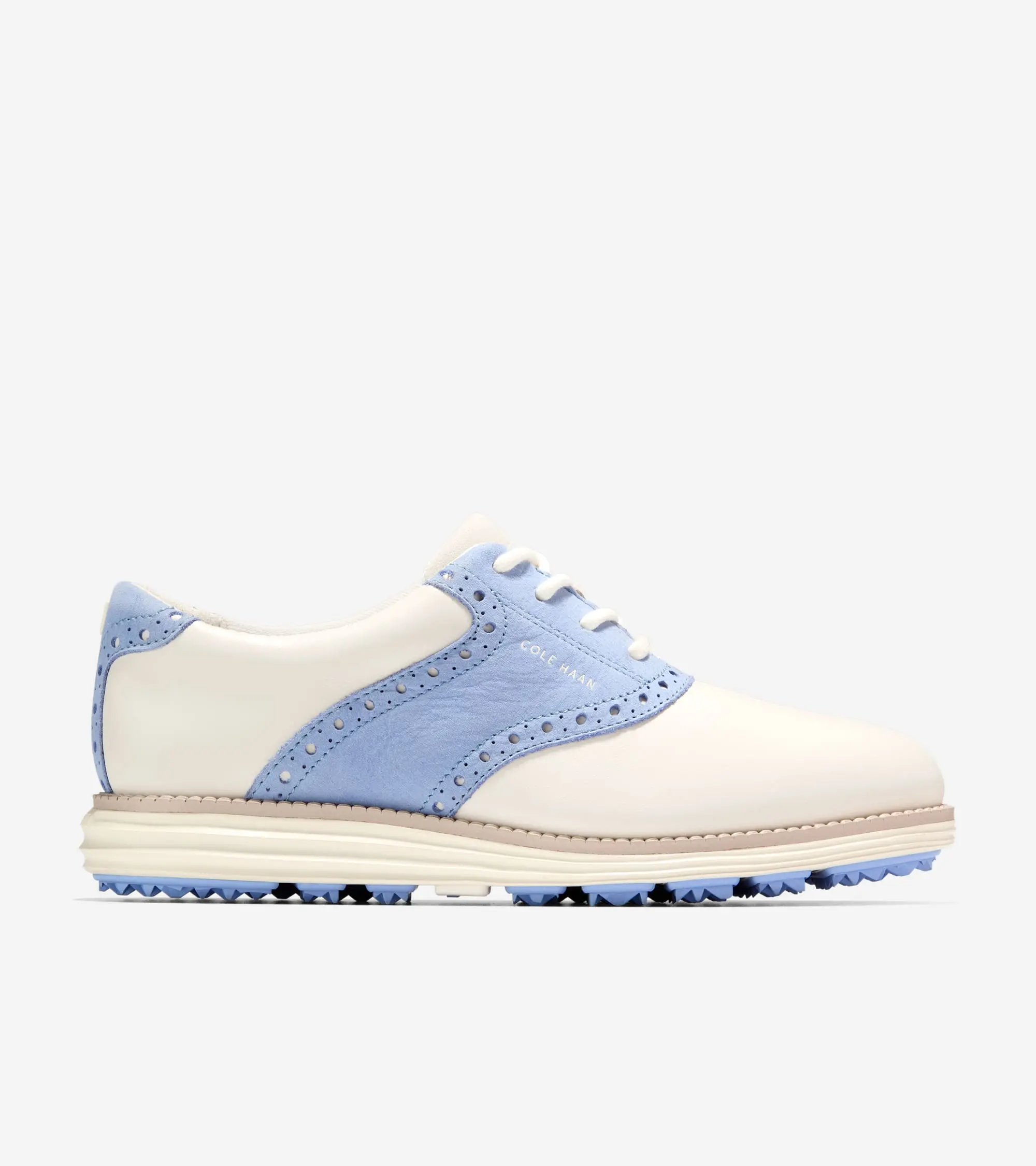 Cole Haan Women Originalgrand Saddle Golf - Sepatu Wanita (Blue)
