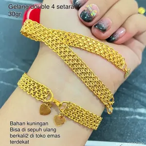 GELANG DOUBLE 4 KOIN 91 SETARA 30gr