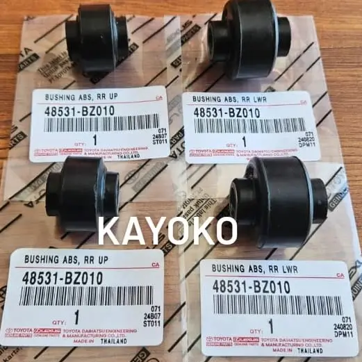 BUSHING SHOCK BREKER SET 4PC ATAS BAWAH AVANZA XENIA RUSH TERIOS GRAND MAX BESAR KECIL 1