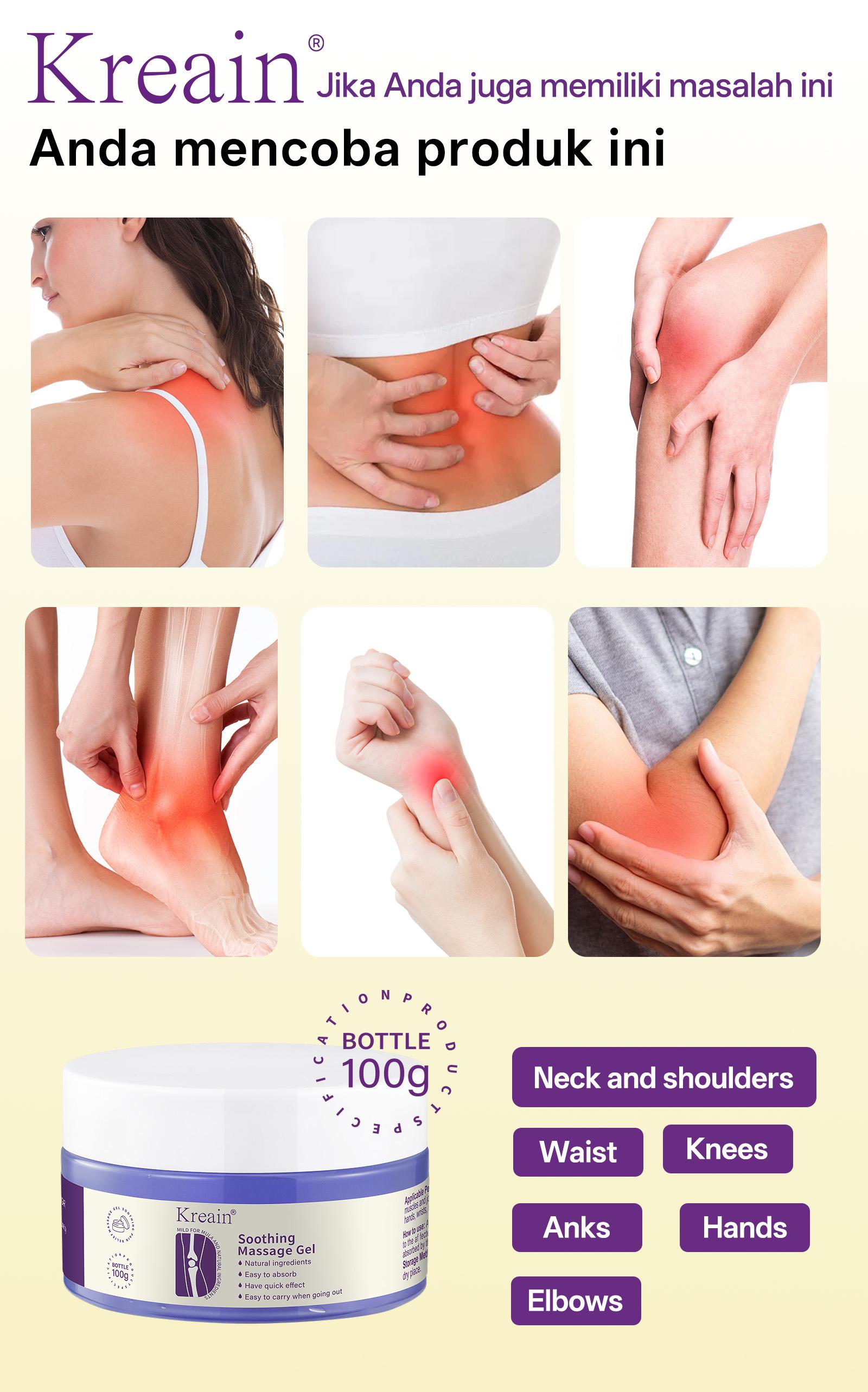 (BISA COD) 100g/50g Kreain Krim Kolagen Sendi Menenangkan Nyeri Tulang Sendi Krim Perbaikan Koreksi Deformasi