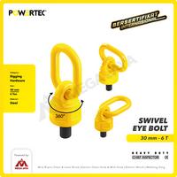 Gambar POWERTEC Swivel Eye Bolt / Mata Baut M30 - 6 Ton dari megajaya.co.id Kota Administrasi Jakarta Pusat 2 Tokopedia