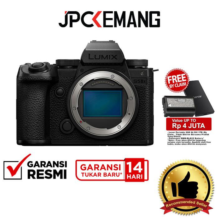Gambar Panasonic Lumix S5 IIX Body Only Lumix S5 II X S5II X S5IIX Garansi Resmi dari JPC Kemang Kota Administrasi Jakarta Selatan Tokopedia
