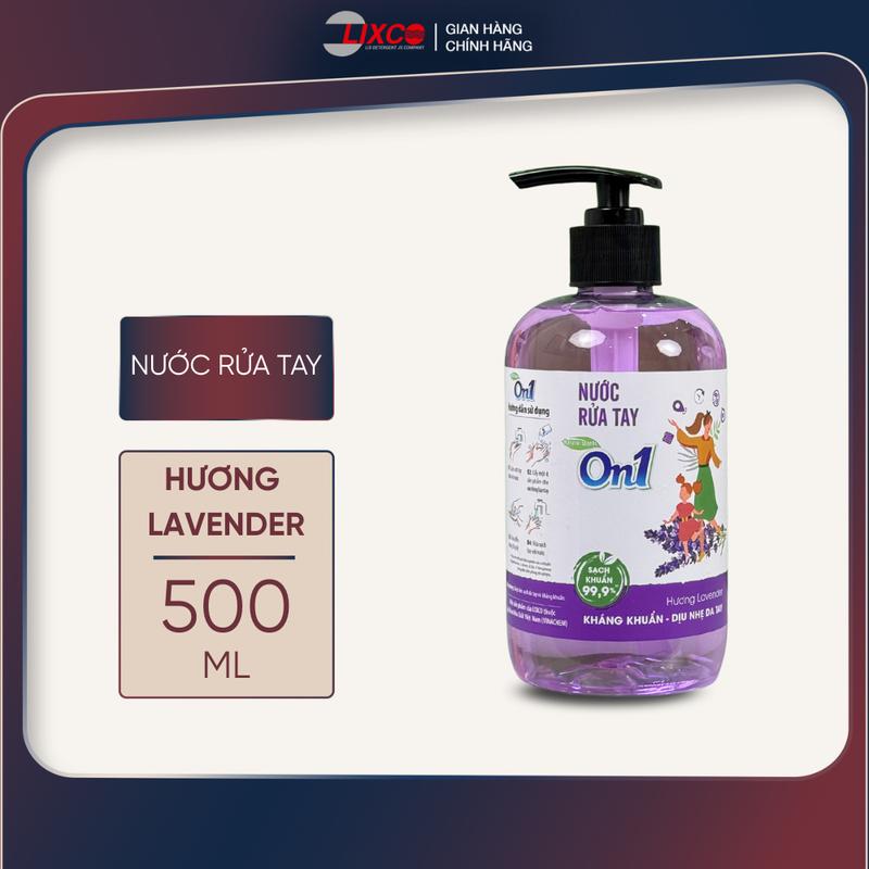 Nước rửa tay 500ml On1 sạch khuẩn nhiều mùi hương