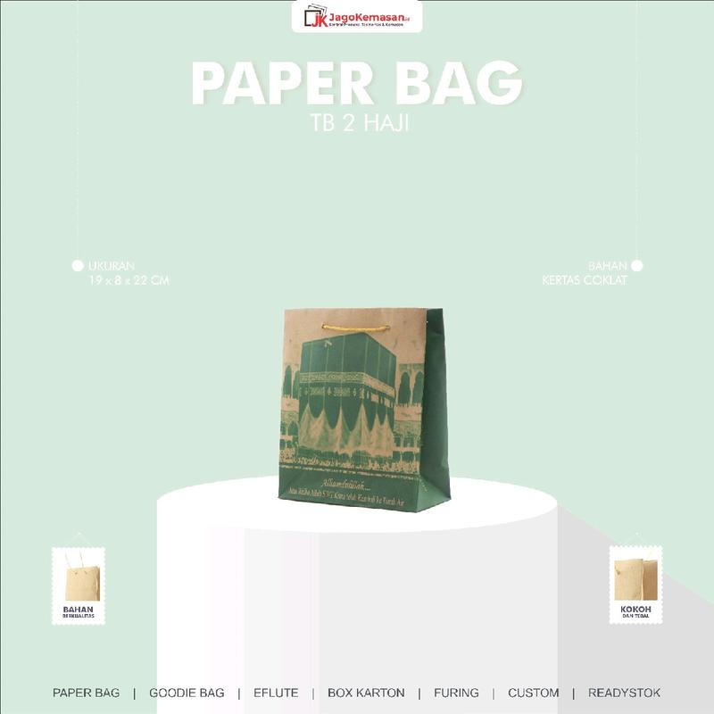 Paperbag Oleh-Oleh Haji dan Umroh berbagai macam Ukuran 2