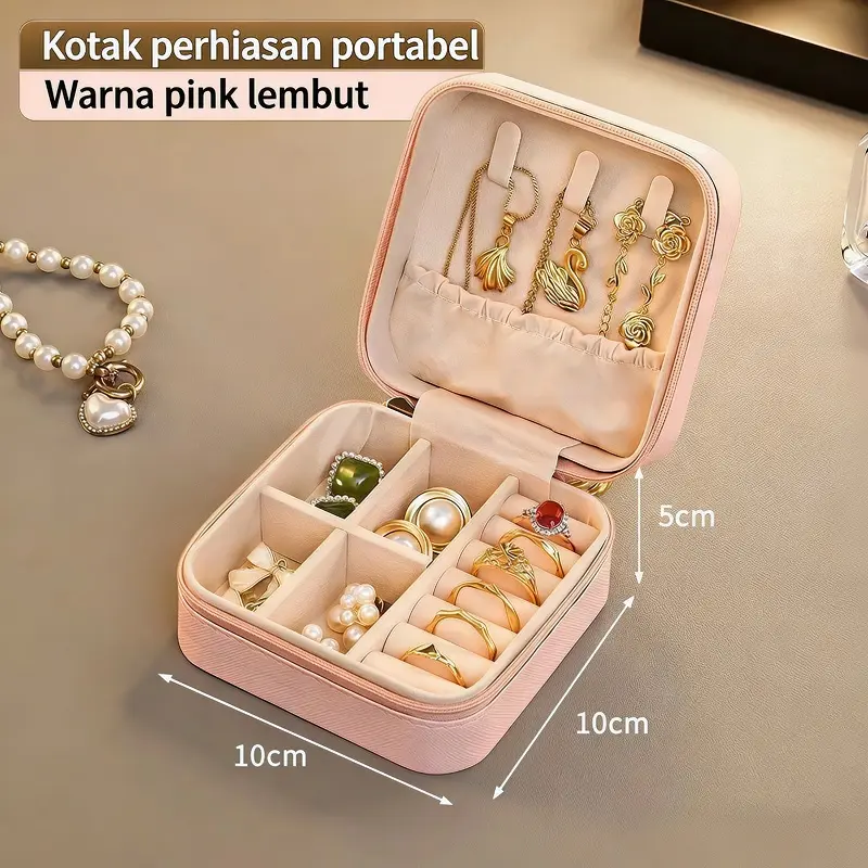 1 Lapis-Warna Pink Lembut