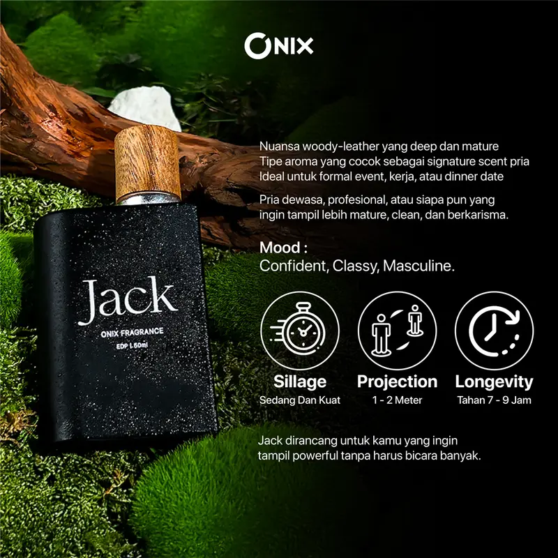 Jack Parfum by Onix Fragrance - Eau de Perfume 50ml 3