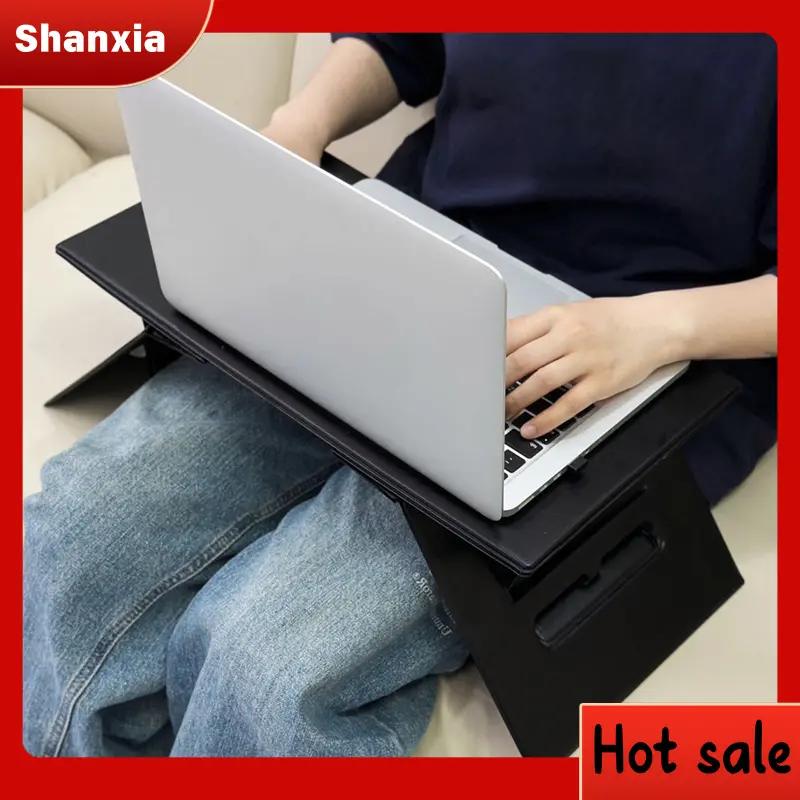 Máy Tính Xách Tay Có Thể Gập Lại Bàn Mini Di Động Cầm Máy Tính Xách Tay Phòng Khách Xe Hơi Ghế Sofa Làm Việc Thiết Bị Đọc Tv Vở Kịch PC