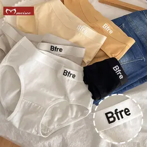 MEISEE 6 Pcs Celana Dalam Wanita Low Waist Premium Katun cd Halus & Lentur Cotton Women Pendek
