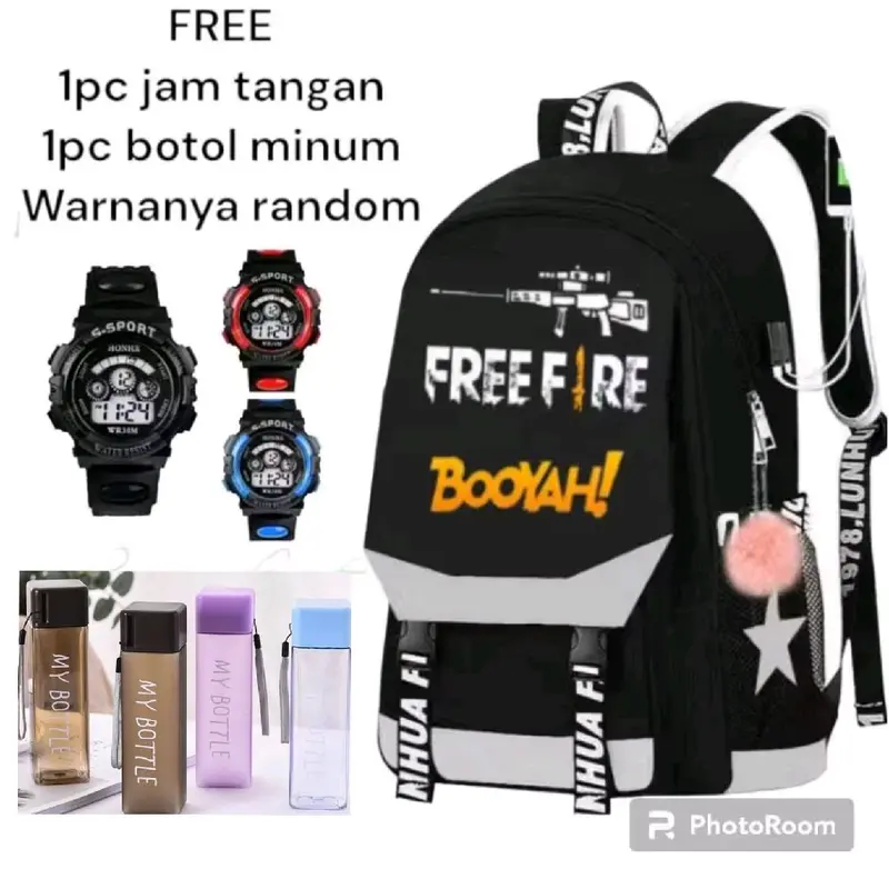 Tas anak laki laki FF Tas sekolah anak 3