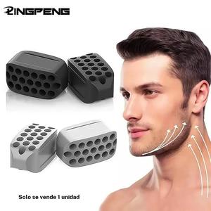 Ejercitador de mandíbula de silicona, Moldeador facial y Bola de masticación para ejercicio de línea de mandíbula, Equipo para moldear el cuello, Herramienta de belleza facial, Ejercitador de mentón doble