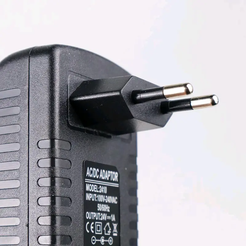 Adaptor 24V 1A Universal EU Plug Power Supply DC 24V 1A Elektronik 4