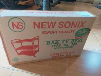 Product Review of Rak TV Meja Dispenser Magic com Serbaguna Besi Hemat Ongkir DX 300 ( TV 14 - 24 Inch ) Laci Penyimpanan Tahan Lama from L**9 0