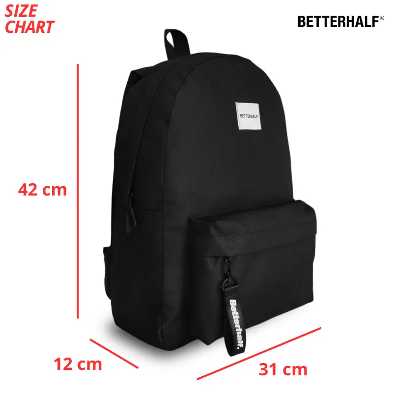 BETTERHALF Tas Backpack Berko Hitam Cordura Default - Main Image