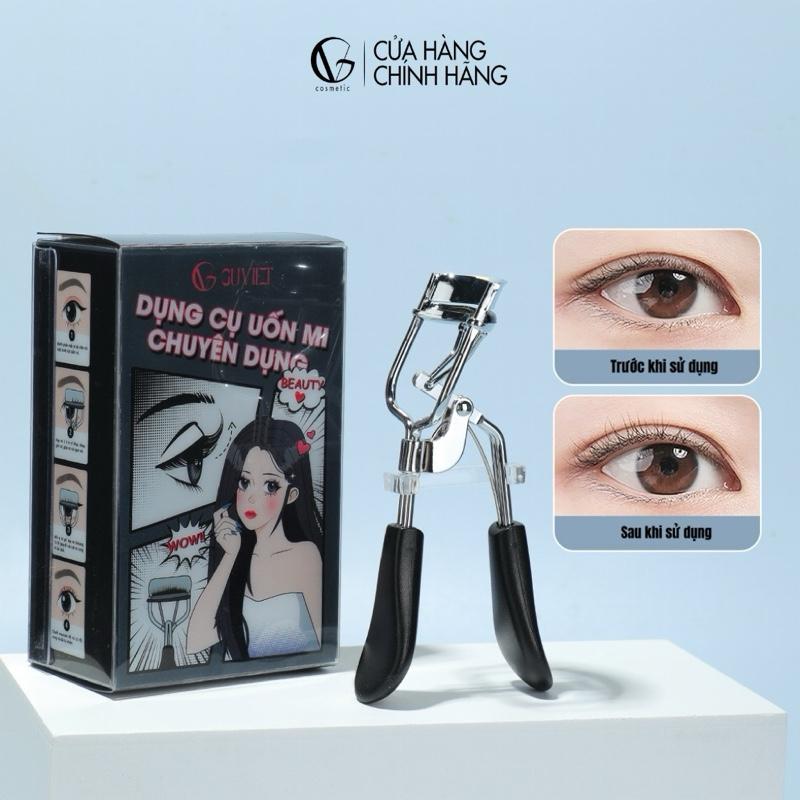 Kẹp bấm mi GUVIET cho hàng mi cong dài và lâu chất inox chống gỉ