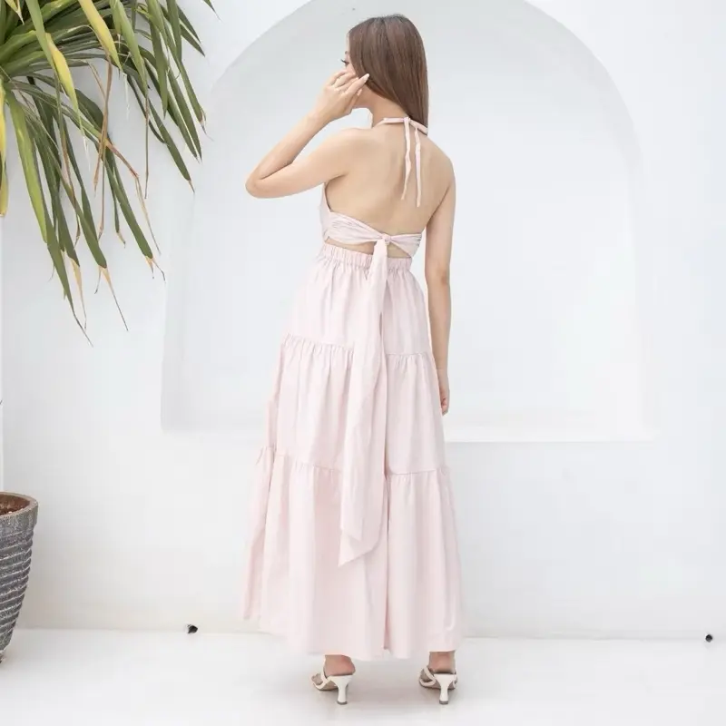 Miami dres backless katun twill premium Wanita 3