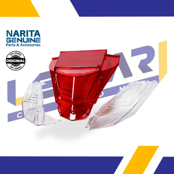 Mika kaca lampu Stop belakang Beat new fi esp 2016 - 2019 6