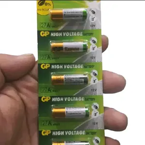 (Harga 1pcs)GP High Voltage Battery 23A A23 V23GA MN21 12V/ 27A MN27 /Batre Remot Keyless Bell DLL