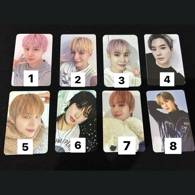 Photocard official jungwoo nct 127 0