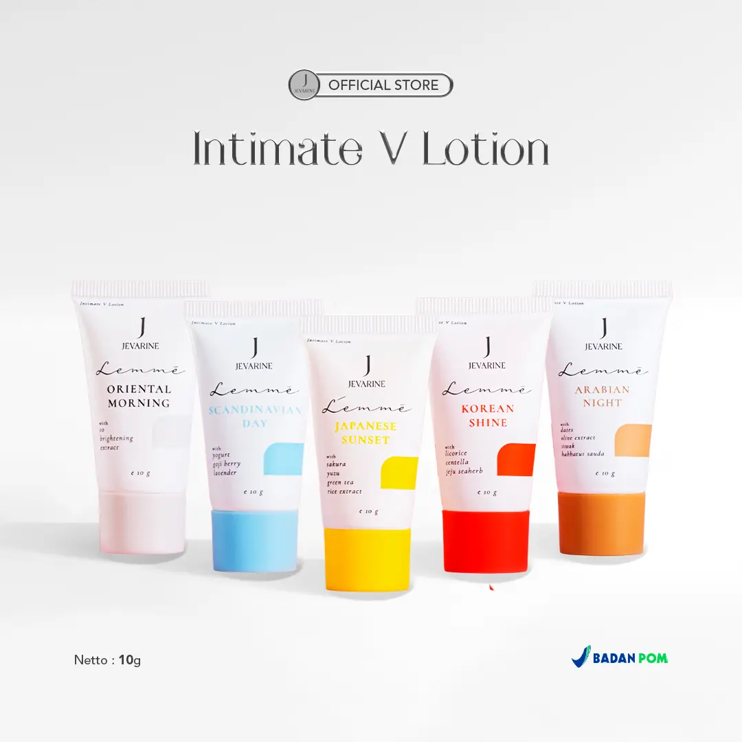 JEVARINE Lemme Lotion - Mengharumkan  dan Pencerah Area Lipatan