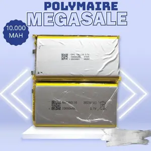 BATERAI POLYMAIRE 10.000 MAH CAPACITY REAL POWER BANK