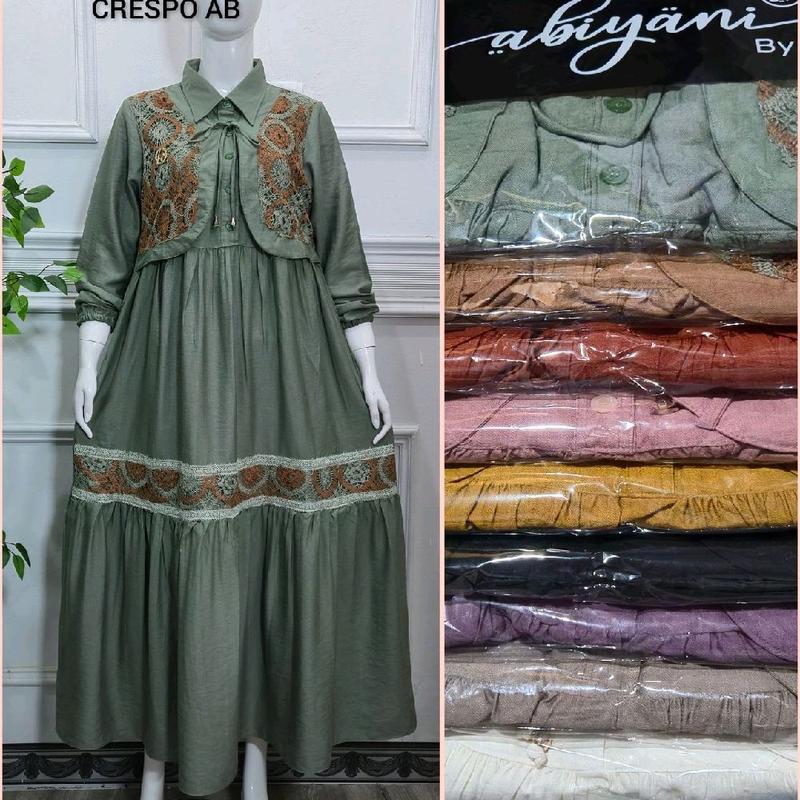 Dress random kode D Live jumat malam tgl 9 Mei Tebus Murah Fashion Muslim Devitafashion Gamis Midi Devitafashion 3