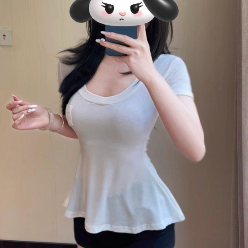 [A-140]( MẪU MỚI MỞ BÁN) ÁO CỔ TIM DÁNG RỘNG XOÈ, CÓ TÚI CHẤT COOTON MỊN dáng baby tee mặc đi làm đi chơi sang chảnh